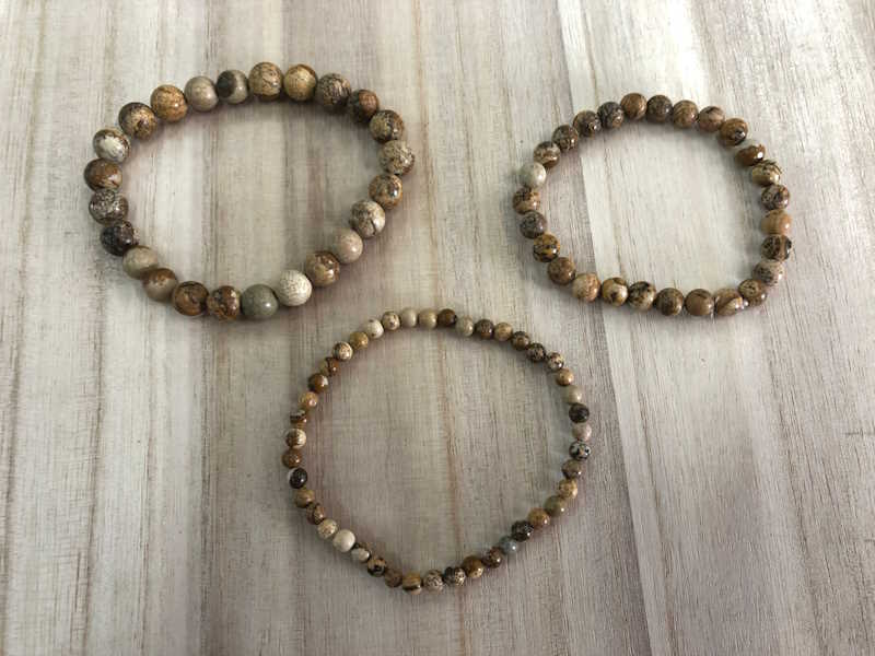 Pulsera Jaspe Paisina bola